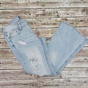 Aeropostale Womens Boot Cut  Blue Jeans Size 8